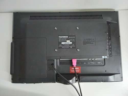 22-inch Full HD LED Telefunken TV | No TV Licences Required | HDMI & VGA Ports