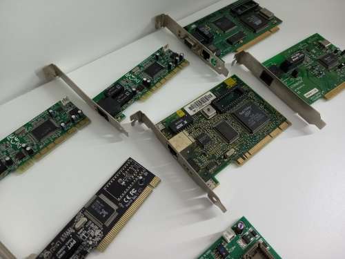 7 x LAN/Ethernet PCIE Adapters | Last Bundle | Even If It Sells For R10, It Must Go!!!