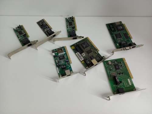 7 x LAN/Ethernet PCIE Adapters | Last Bundle | Even If It Sells For R10, It Must Go!!!
