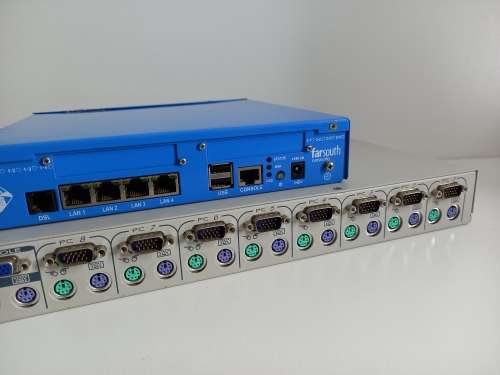 Farsouth Network Switch/PBX & 9 Port Mouse And Keyboard Hub | Even If It Sells For R10, It Must Go!!