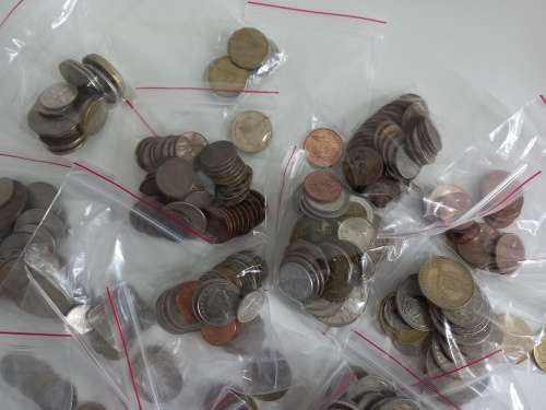 340 World Coins | Dollars | Euros | Pounds + Tons More | Massive Coin Collection | R30 Shipping