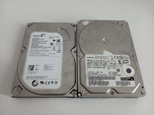 500GB Hard Drives | 2 x 500GB Hard Drives | Seagate & Hitachi | Windows 10 Pro | Desktop Drives