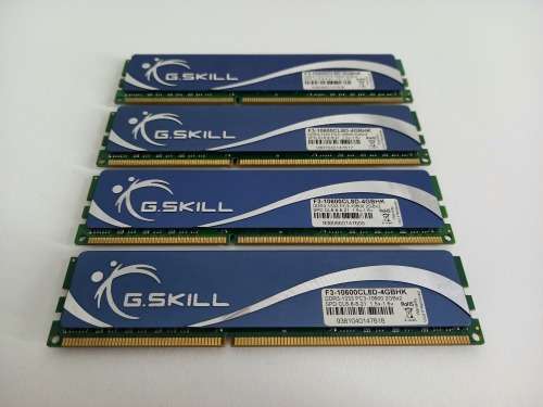 4 x 2GB G.Skill High Performance Gaming Ram | DDR3 Desktop Ram | Tested & Working 100% | 1333MHz