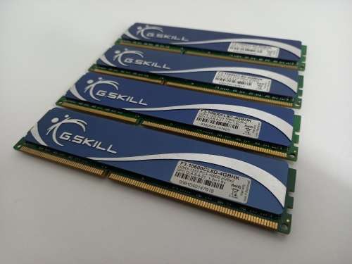 4 x 2GB G.Skill High Performance Gaming Ram | DDR3 Desktop Ram | Tested & Working 100% | 1333MHz