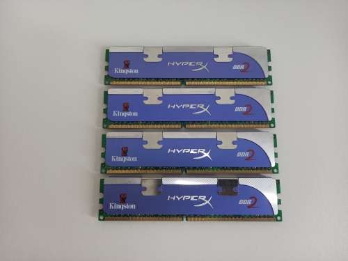 3 x 1GB DDR2 Kingston HyperX Gaming Ram (Sold Each) | Desktop Gaming Ram | With Built-in Heat Sink