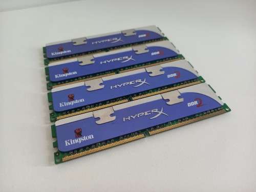3 x 1GB DDR2 Kingston HyperX Gaming Ram (Sold Each) | Desktop Gaming Ram | With Built-in Heat Sink