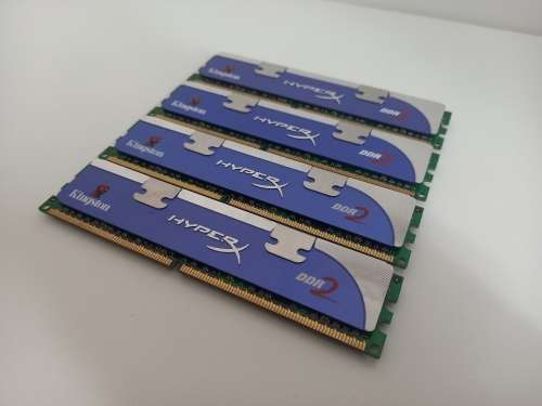3 x 1GB DDR2 Kingston HyperX Gaming Ram (Sold Each) | Desktop Gaming Ram | With Built-in Heat Sink