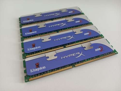 3 x 1GB DDR2 Kingston HyperX Gaming Ram (Sold Each) | Desktop Gaming Ram | With Built-in Heat Sink