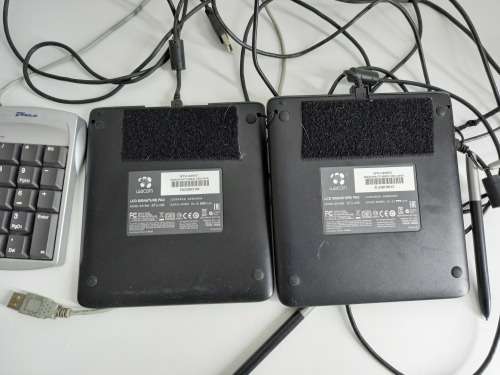 [Retail: R6700] 2 x Wacom STU-430 LCD Signature Pads & 1 x Targus NumPad USB Keyboard | Massive Deal