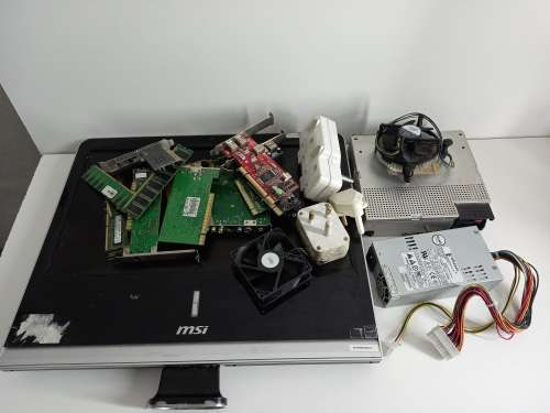 Mixed Bundle 1 | Printer In Box | MSI All In One | PCIE Cards | Adapters | BMW Sound | PSU | Fans