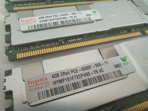 Retail: R2625 | 4GB DDR2 Hynix Server RAM | PC2-5300F | With Heatsink | Tested & Working