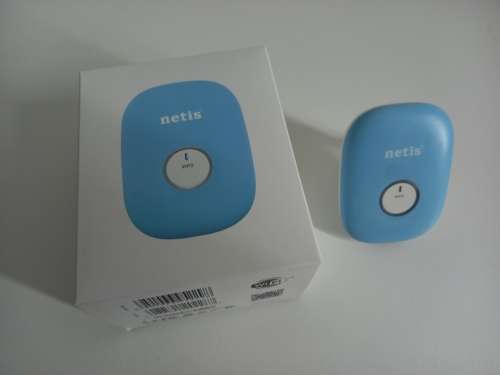 Netis 300Mbps Wireless Range Extender For Wi-Fi & Fibre | Model: E1+ | Portable Extender