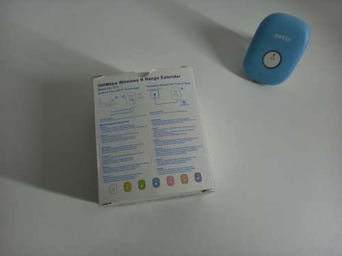 Netis 300Mbps Wireless Range Extender For Wi-Fi & Fibre | Model: E1+ | Portable Extender