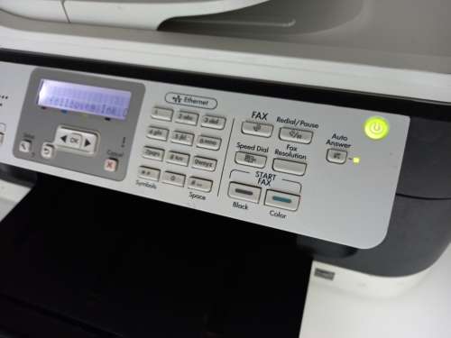 Retail: R9083 Online | HP OfficeJet 6500 Plus All-in-One Inkjet Printer | Paper Jammed | For Refurb