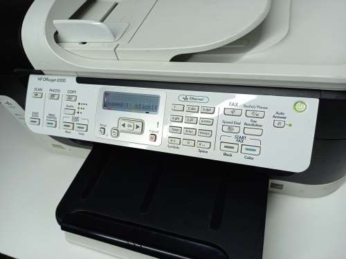 Retail: R9083 Online | HP OfficeJet 6500 Plus All-in-One Inkjet Printer | Paper Jammed | For Refurb
