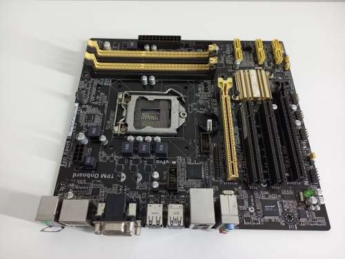 ASUS Q87M-E Motherboard | LGA1150 | 4th Gen Support | DDR3 Support | 2 x Caps Missing