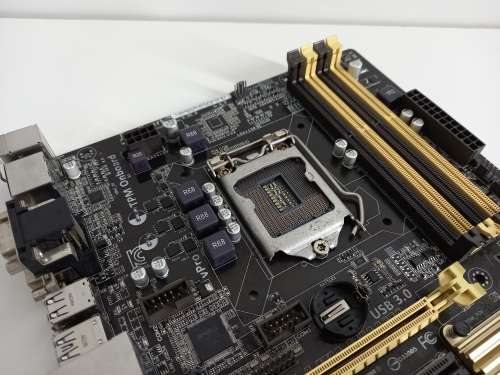 ASUS Q87M-E Motherboard | LGA1150 | 4th Gen Support | DDR3 Support | 2 x Caps Missing