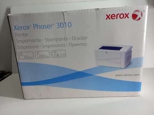 Xerox Phaser 3010 Printer | Original Box | Has Toner | Powers On | Clean Condition | Ideal For Parts