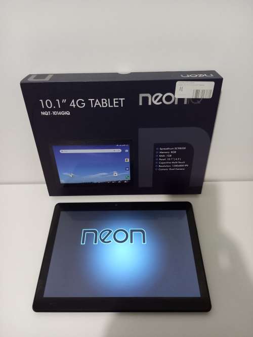 Dual Sim NeonIQ 10.1-inch 4G Tablet In Original Box | Full Touch | Android | 8GB Storage