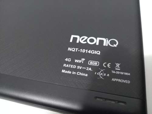 Dual Sim NeonIQ 10.1-inch 4G Tablet In Original Box | Full Touch | Android | 8GB Storage