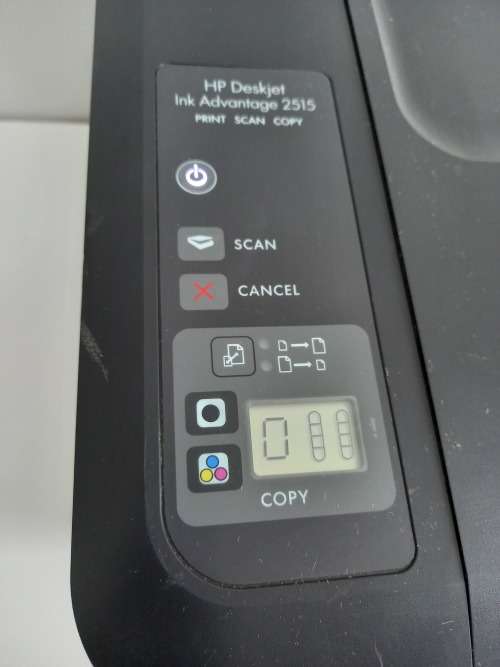 Powers On & Connects To PC | HP Deskjet Ink Advantage 2515 | Print/Scan/Copy | No Ink Cartridges