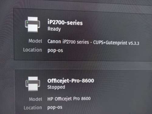 Powers On & Connects To PC | Canon Pixma iP2700 | No Ink Cartridges