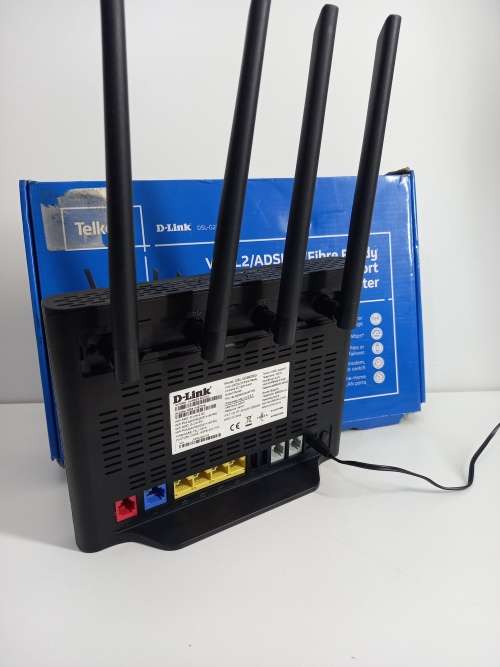 Retail: R2199 | Like New D-Link Router/Fibre Ready Router (Telkom Branded) | Opened Box + More