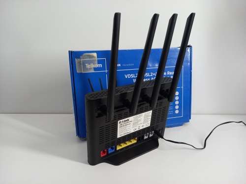 Retail: R2199 | Like New D-Link Router/Fibre Ready Router (Telkom Branded) | Opened Box + More