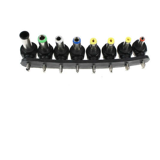 12v To 24v Universal Charger - 8 Pin Connectors - 7 Voltage Options - For Laptops, Routers, Monitors