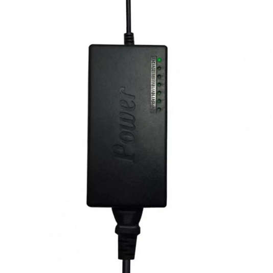 12v To 24v Universal Charger - 8 Pin Connectors - 7 Voltage Options - For Laptops, Routers, Monitors