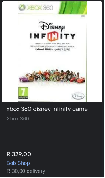 [Xbox 360 Games] Disney Infinity | R329 Online | Limited Deal!