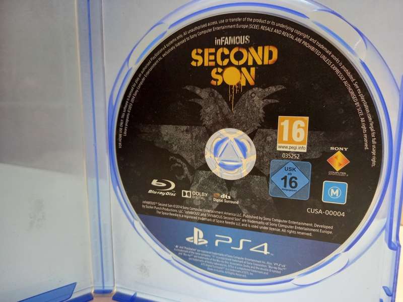 [PS4 Games] Infamous Second Son | Disc Only | R249 Online | Limited Deal!