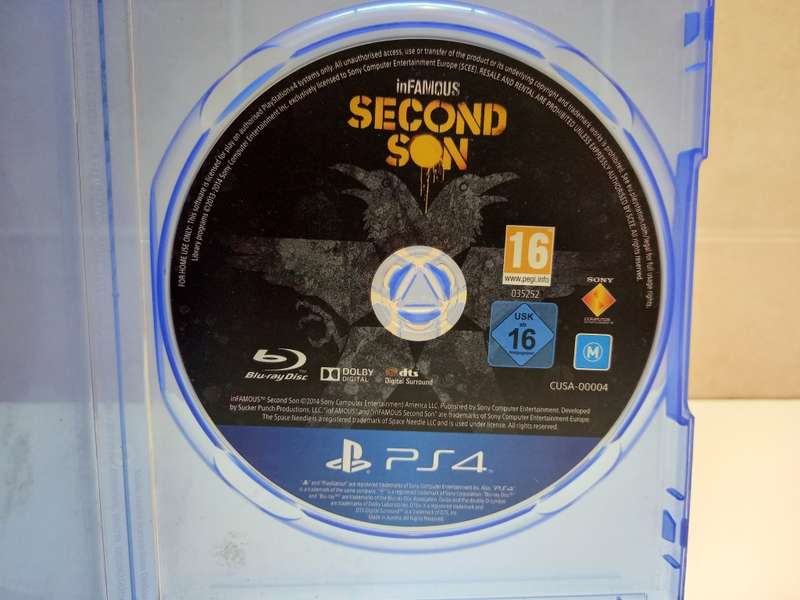 [PS4 Games] Infamous Second Son | Disc Only | R249 Online | Limited Deal!