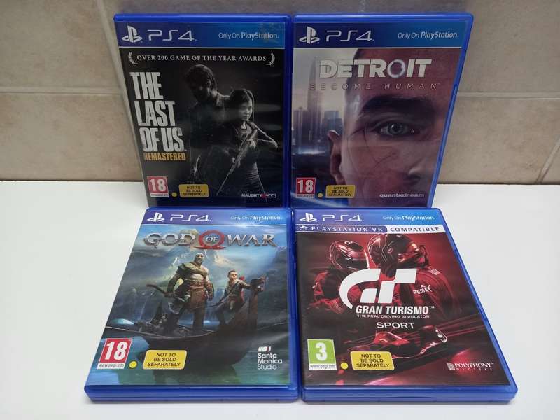 Fire Sale - Reduced To R999 | 4 x Pristine Condition Original PS4 Games + One FREE Bonus Game!