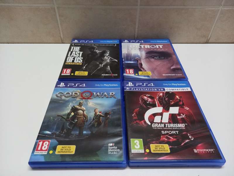 Fire Sale - Reduced To R999 | 4 x Pristine Condition Original PS4 Games + One FREE Bonus Game!