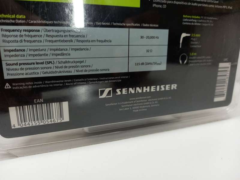 Brand New Sealed Sennheiser PX30 Headphones | Powerful Stereo Sound | LIMITED DEAL