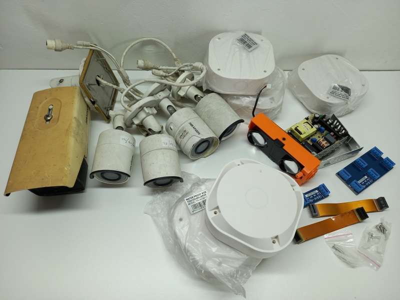 Bundle Deal: HIKVISION Network CCTV Cameras + Accessories | Liquidation Stock | 5 Cameras Included