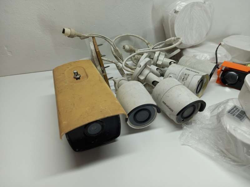 Bundle Deal: HIKVISION Network CCTV Cameras + Accessories | Liquidation Stock | 5 Cameras Included