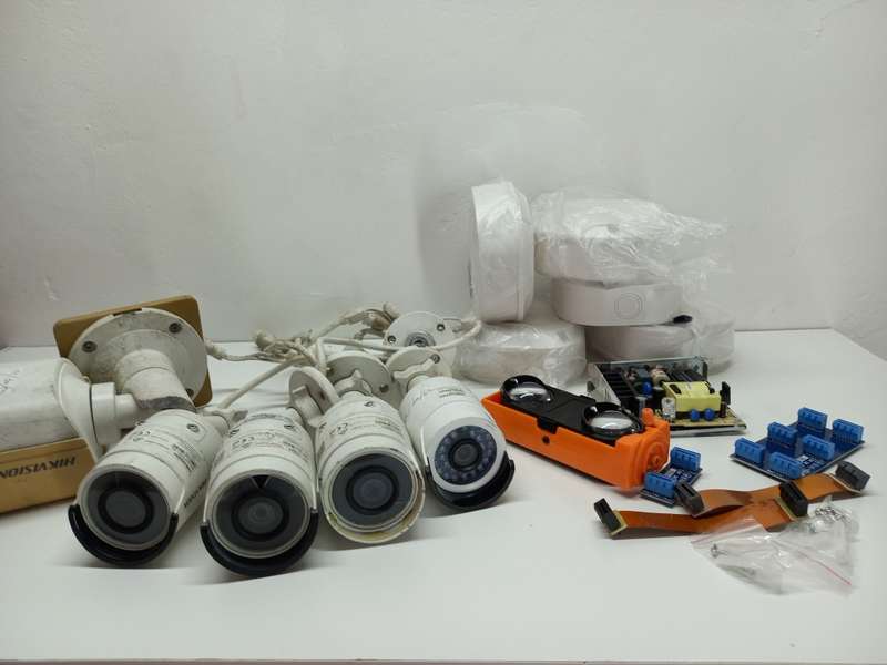 Bundle Deal: HIKVISION Network CCTV Cameras + Accessories | Liquidation Stock | 5 Cameras Included
