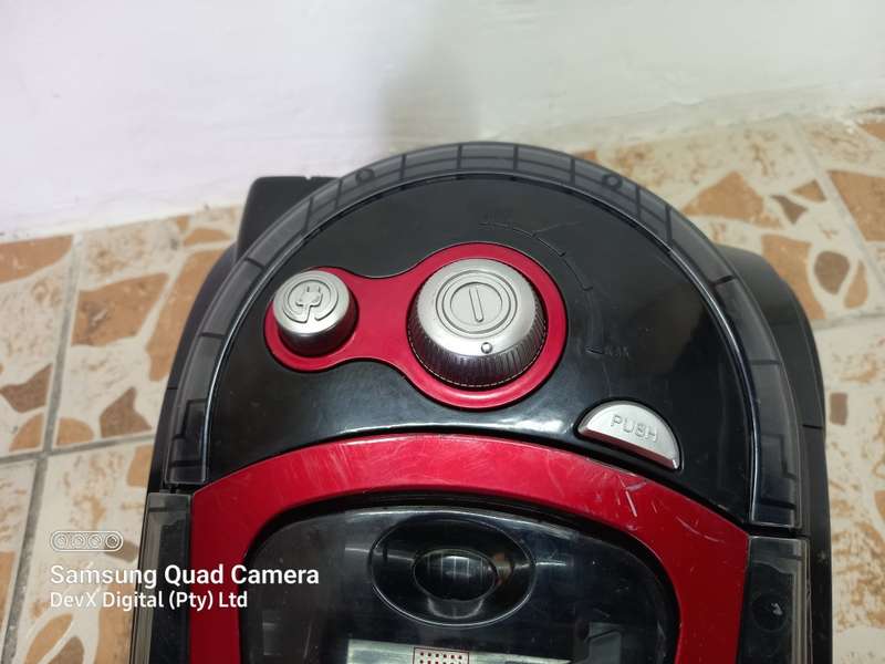 Verified Tested | Hoover 1600W Velocity Canister Vacuum - HC1600 | Black & Red | 5m Power Cord
