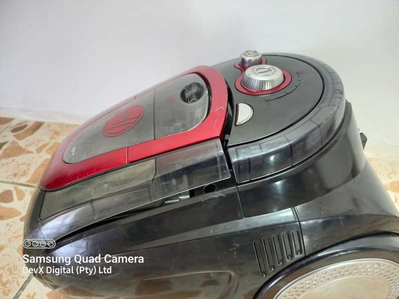 Verified Tested | Hoover 1600W Velocity Canister Vacuum - HC1600 | Black & Red | 5m Power Cord