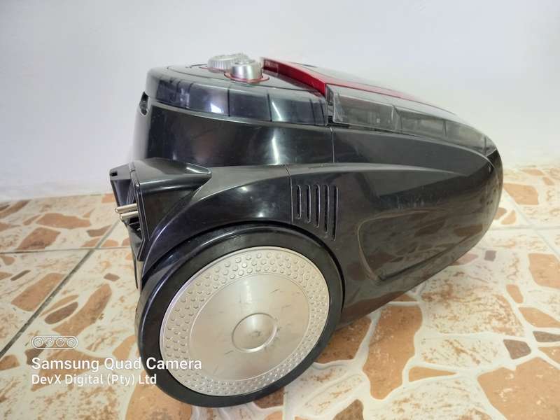 Verified Tested | Hoover 1600W Velocity Canister Vacuum - HC1600 | Black & Red | 5m Power Cord