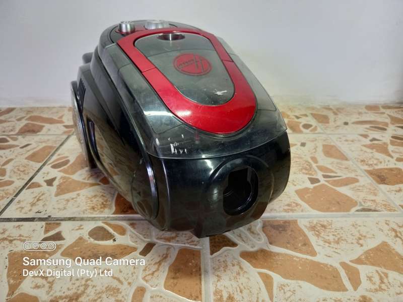 Verified Tested | Hoover 1600W Velocity Canister Vacuum - HC1600 | Black & Red | 5m Power Cord