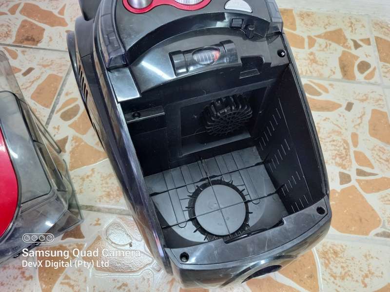 Verified Tested | Hoover 1600W Velocity Canister Vacuum - HC1600 | Black & Red | 5m Power Cord