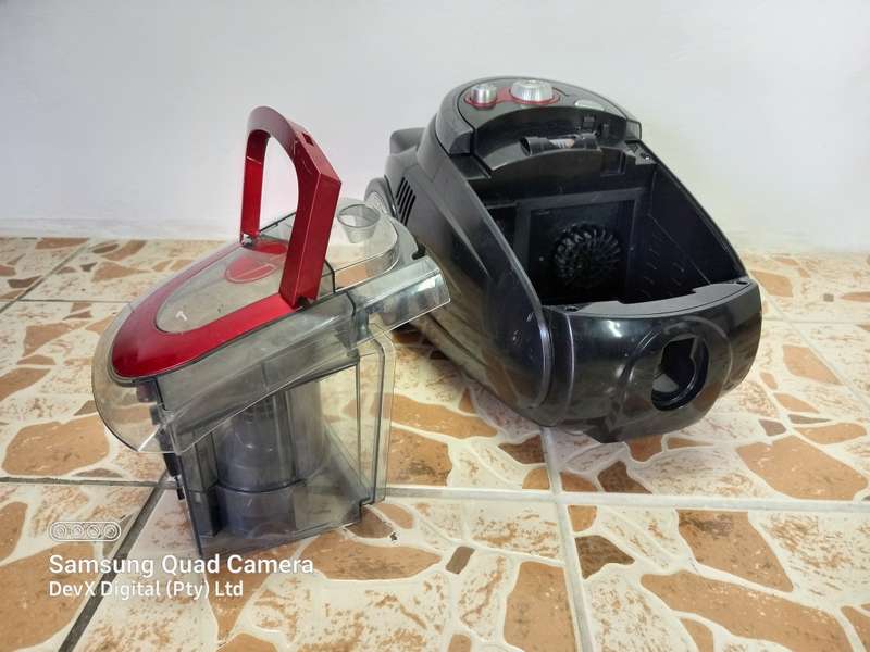 Verified Tested | Hoover 1600W Velocity Canister Vacuum - HC1600 | Black & Red | 5m Power Cord