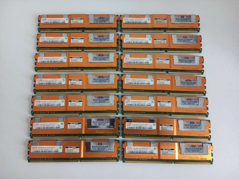 Retail: R63,000.00 | 26 x Server Ram Modules Totaling 46GB | All Our Server Ram Stock | Limited Deal
