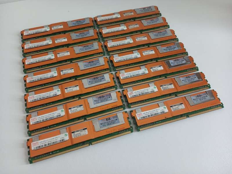 Retail: R63,000.00 | 26 x Server Ram Modules Totaling 46GB | All Our Server Ram Stock | Limited Deal