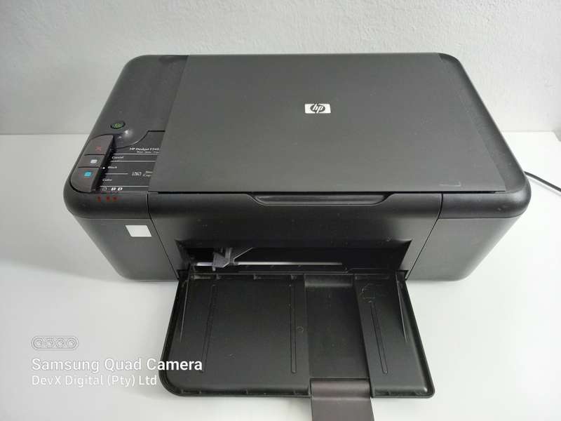 Verified Powers On | HP Deskjet F2483 All-in-One Printer | Print/Scan/Copy | HP Thermal Inkjet