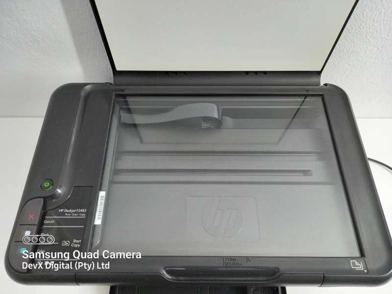 Verified Powers On | HP Deskjet F2483 All-in-One Printer | Print/Scan/Copy | HP Thermal Inkjet