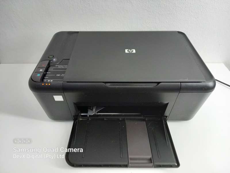 Verified Powers On | HP Deskjet F2483 All-in-One Printer | Print/Scan/Copy | HP Thermal Inkjet